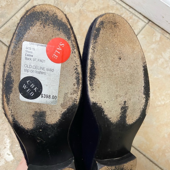 Celine Fur Loafers - Picture 5 of 7